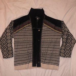 Free People Embroidered jacket
